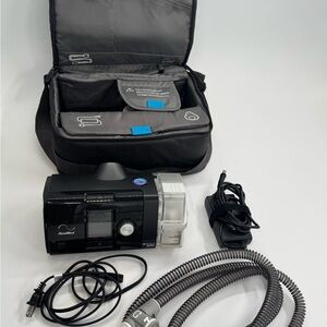ResMed AirSense 10 CPAP Machine with Power Cords, Hose and Carrying Case CLEAN